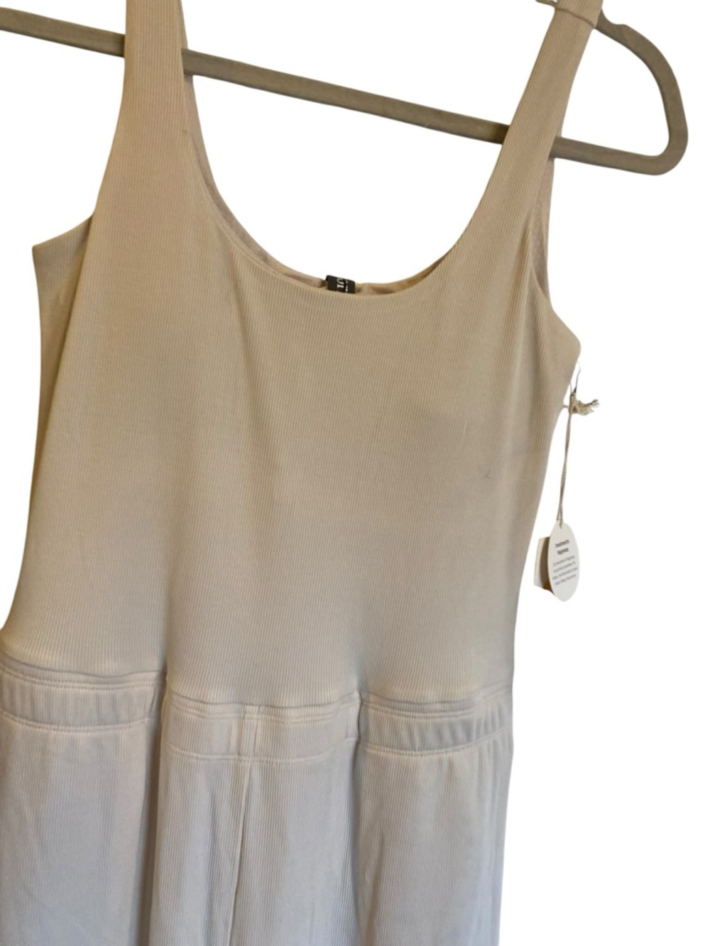 NWT Vuori ribbed jumpsuit IVORY Size S - Picture 3 of 4